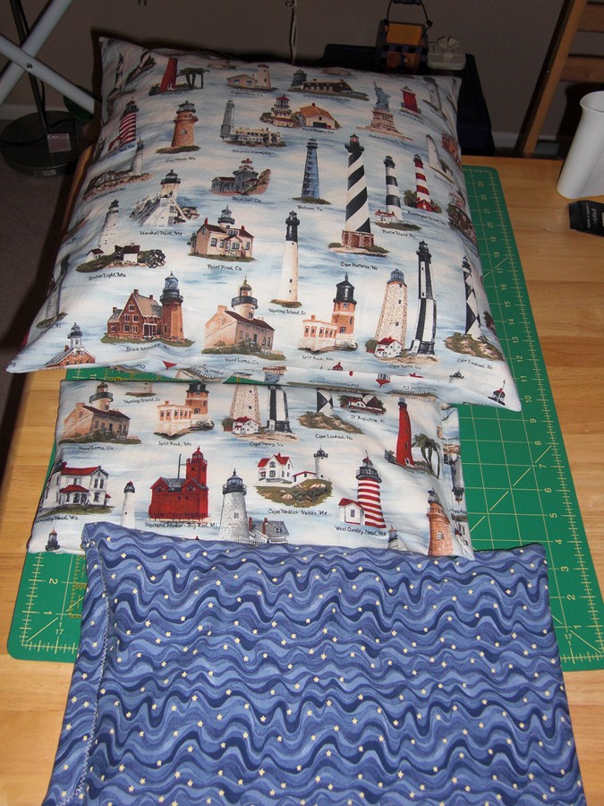 lighthouse pillows