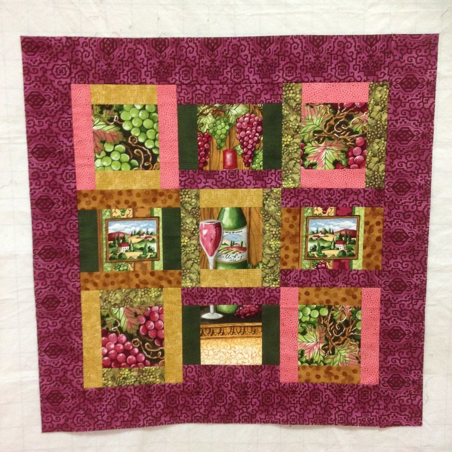 wine quilt