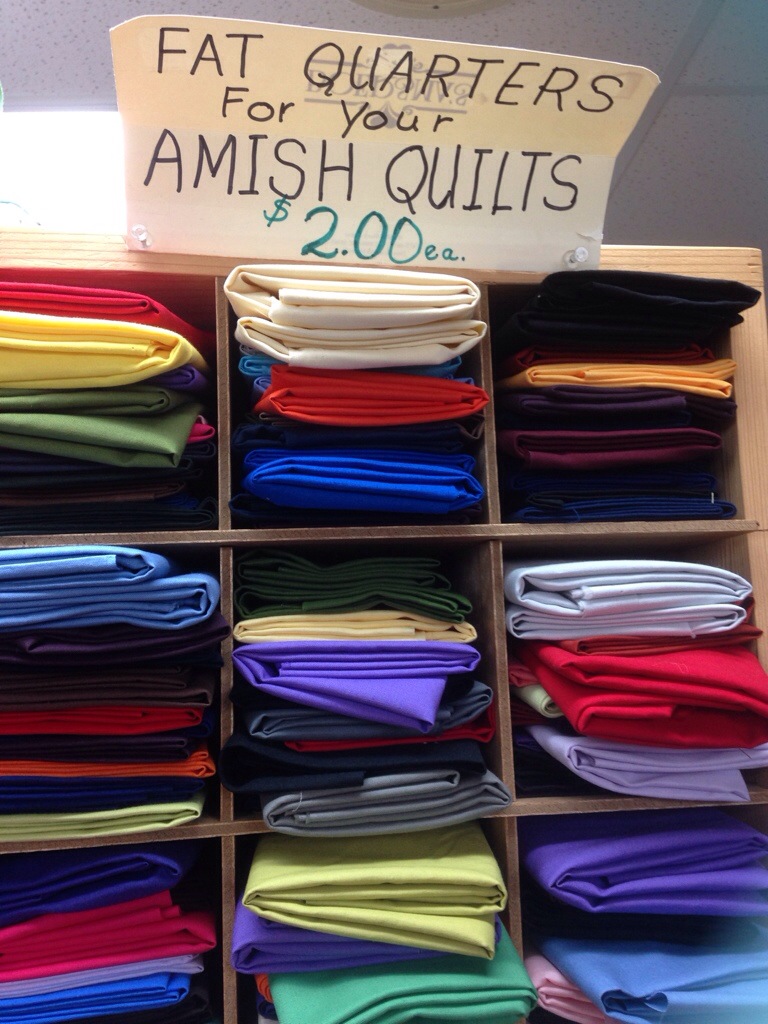 amish fat quarters