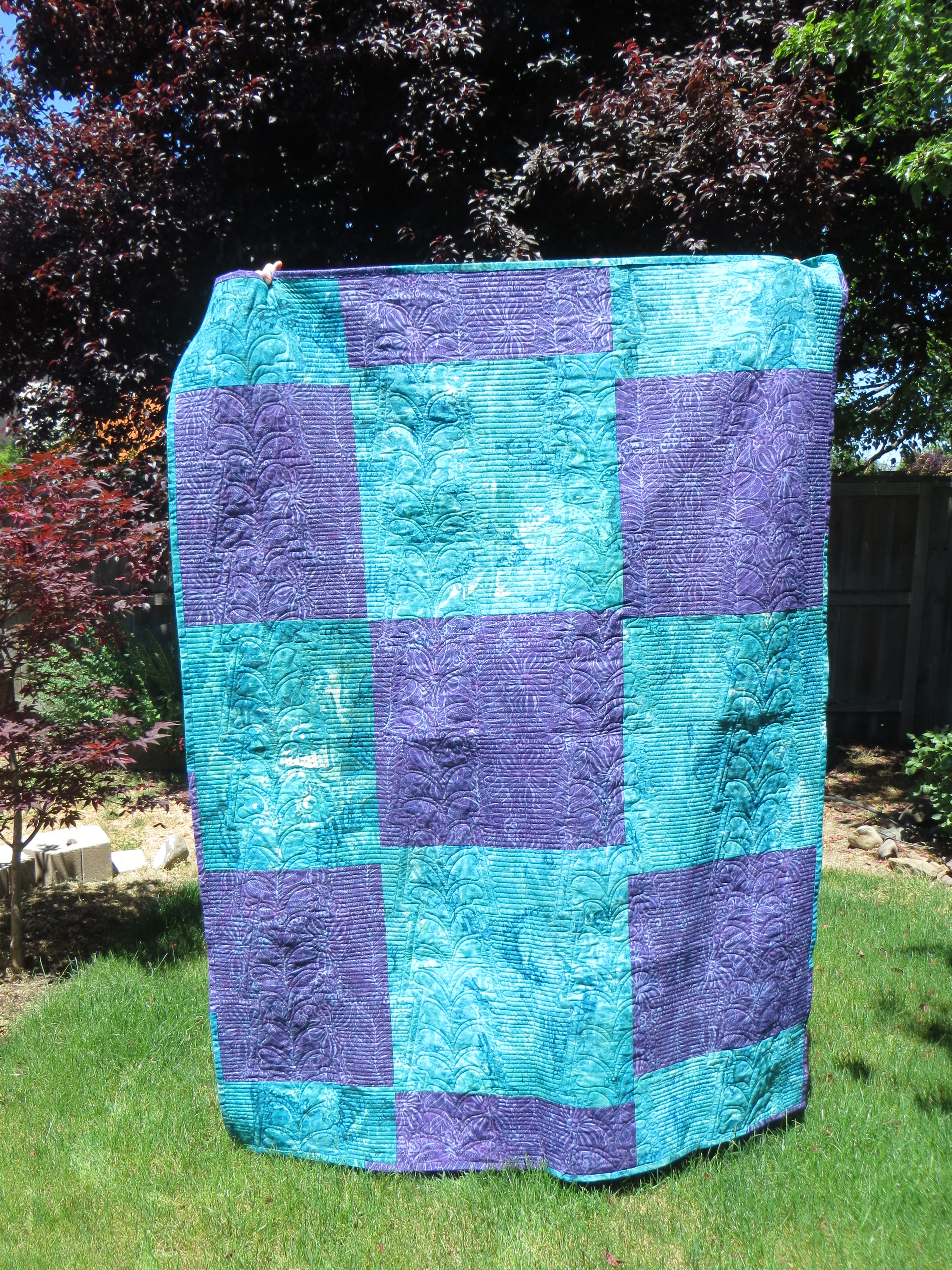 back Katie’s quilt