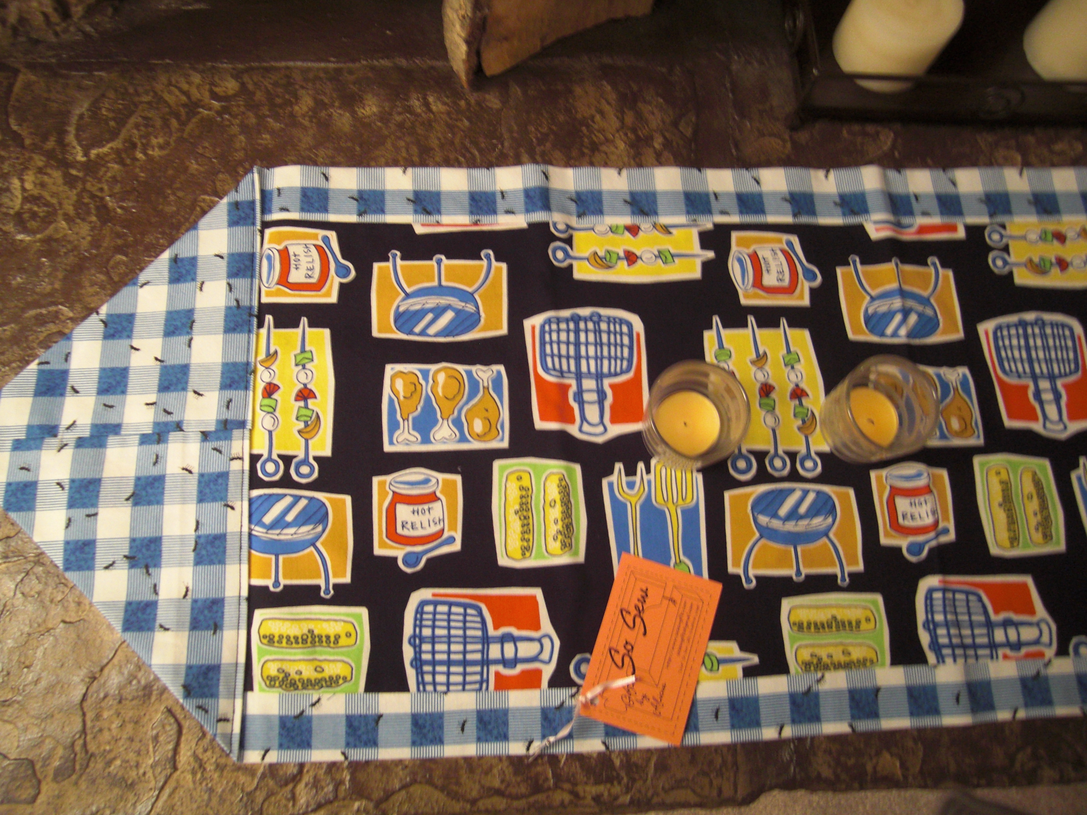 tablerunner picnic